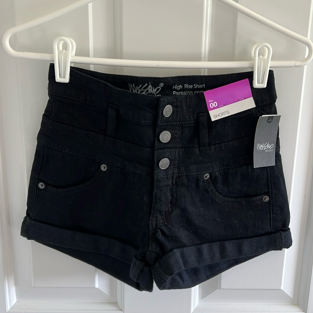 Mossimo Supply Co Denim Black Shorts